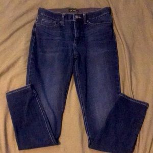 Lee slim fit skinny leg mid rise jeans